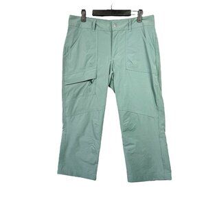 Columbia Sportswear Pants Capri Womens Size 10 Cargo Hiking Pant Outdoor Green